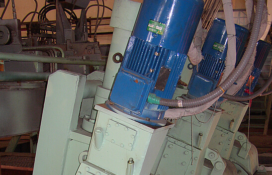 Transporting equipment before cutting