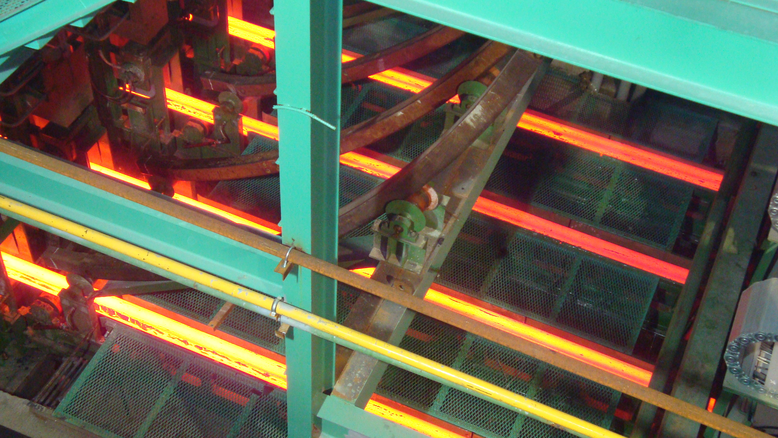 steel casting speed